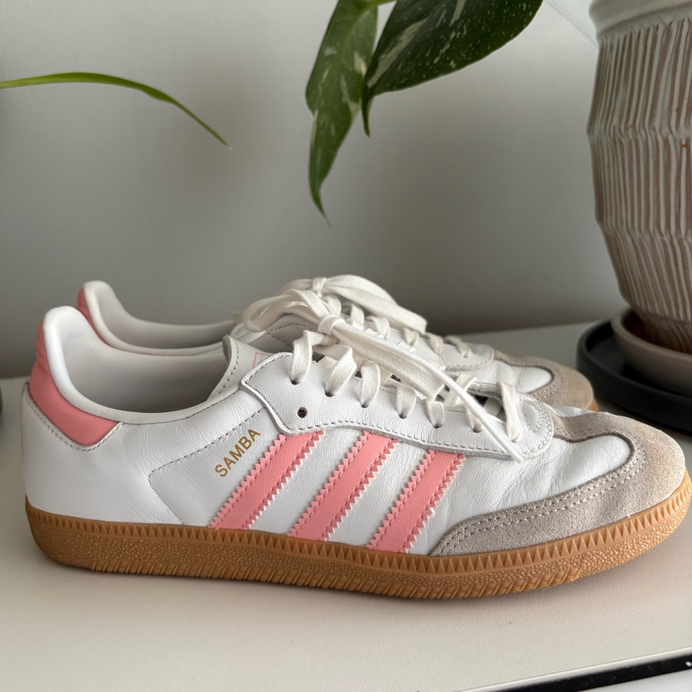 Adidas Samba Cloud White / Light Pink / Gum